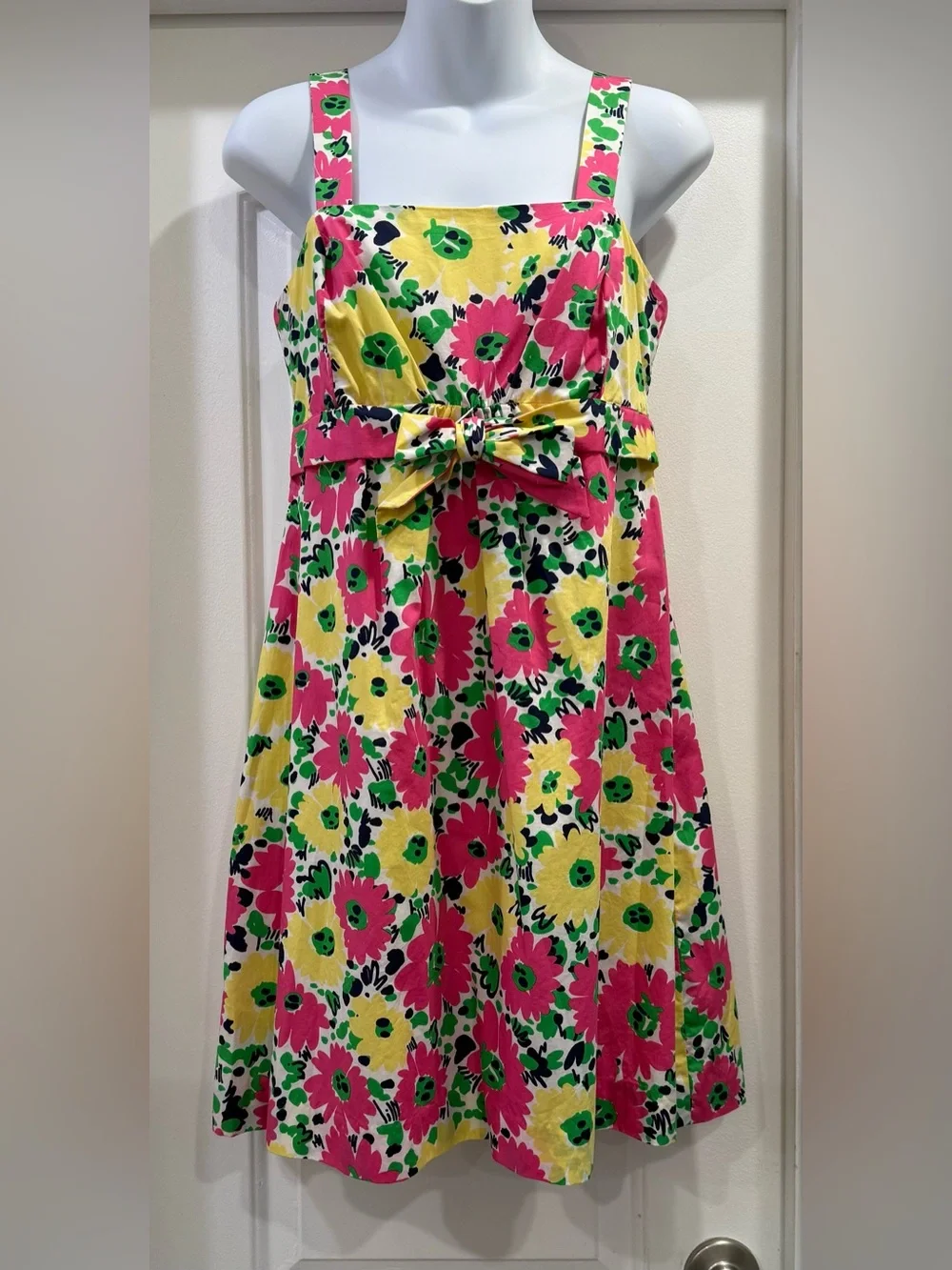 Lilly Pulitzer Avaline Dress Doodle Bug Daisy Floral Size 6
